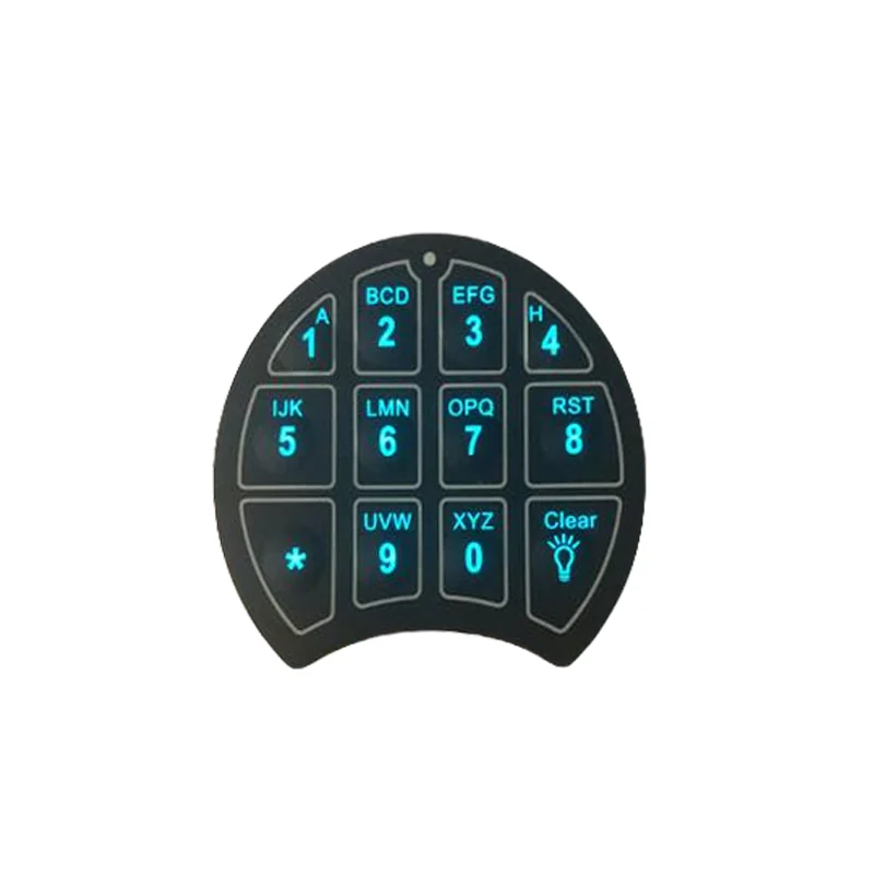 Access Control membrane switch application