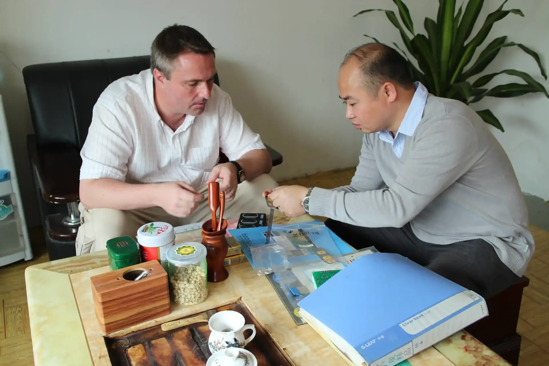 Représentant JASPER lors d'une rencontre avec un client australien