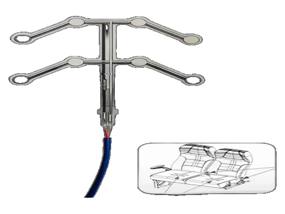 Printed car seat occupancy sensor