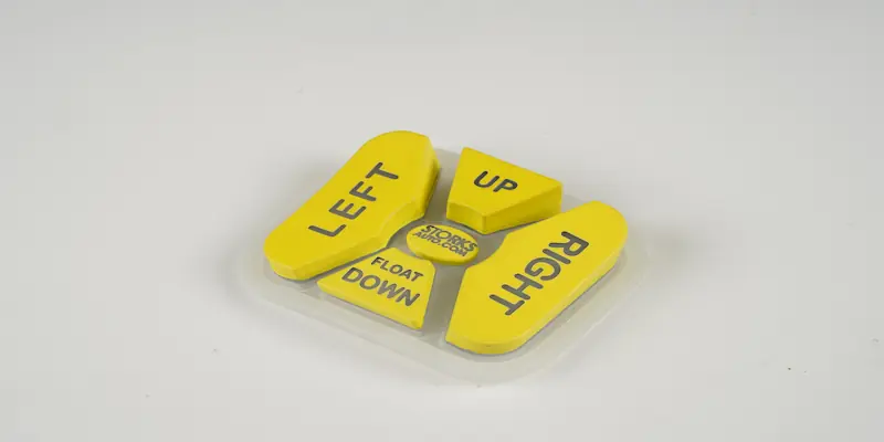 Real JASPER yellow multi-key silicone rubber keypad sample