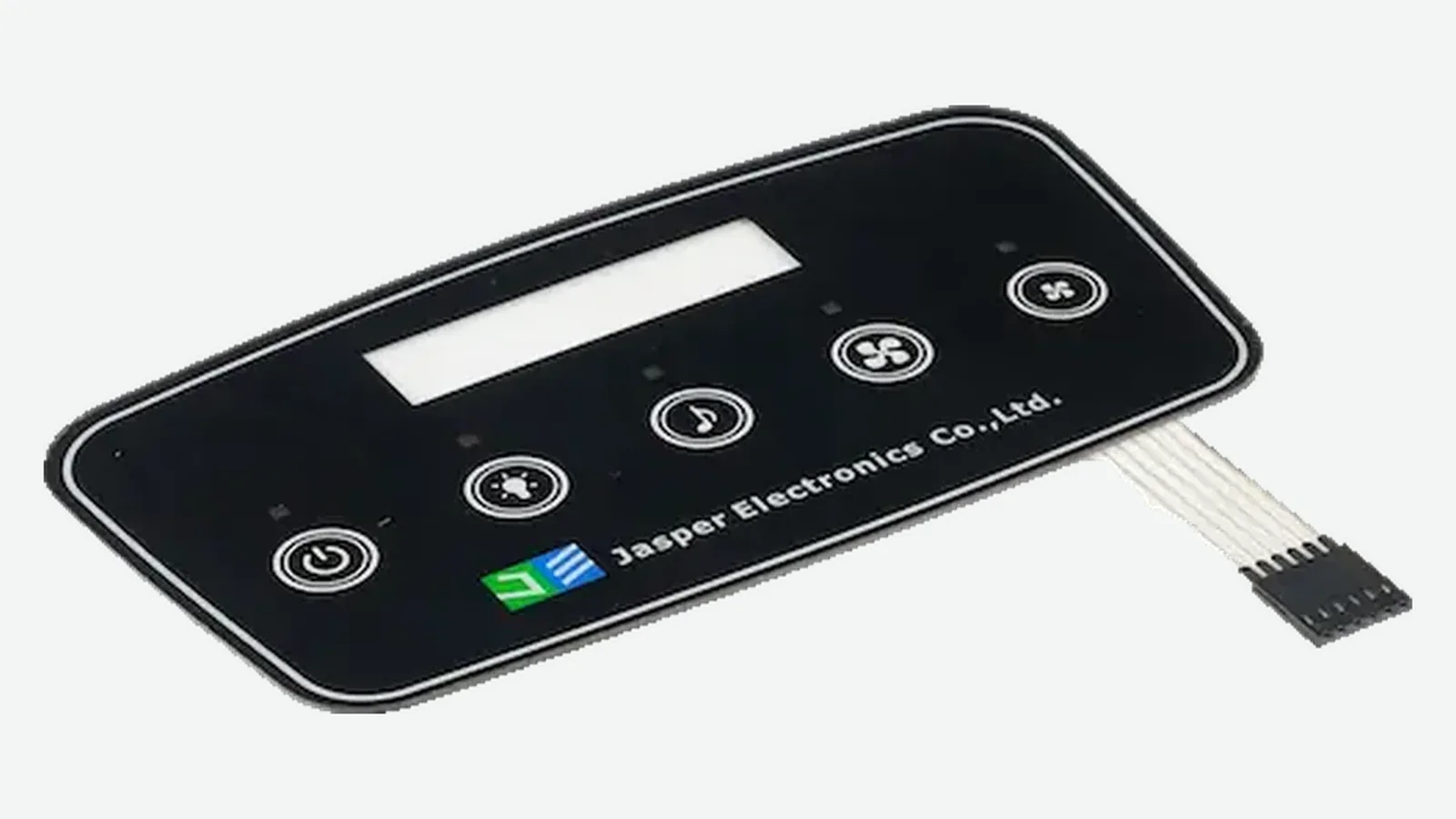 Industrial touch control panel used to compare capacitive and resistive input requirements