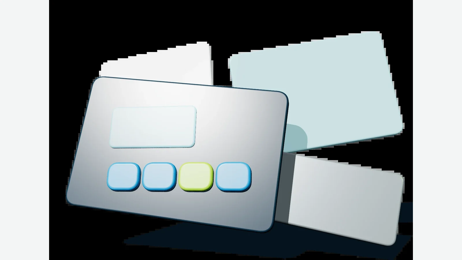 Graphic overlay display window construction