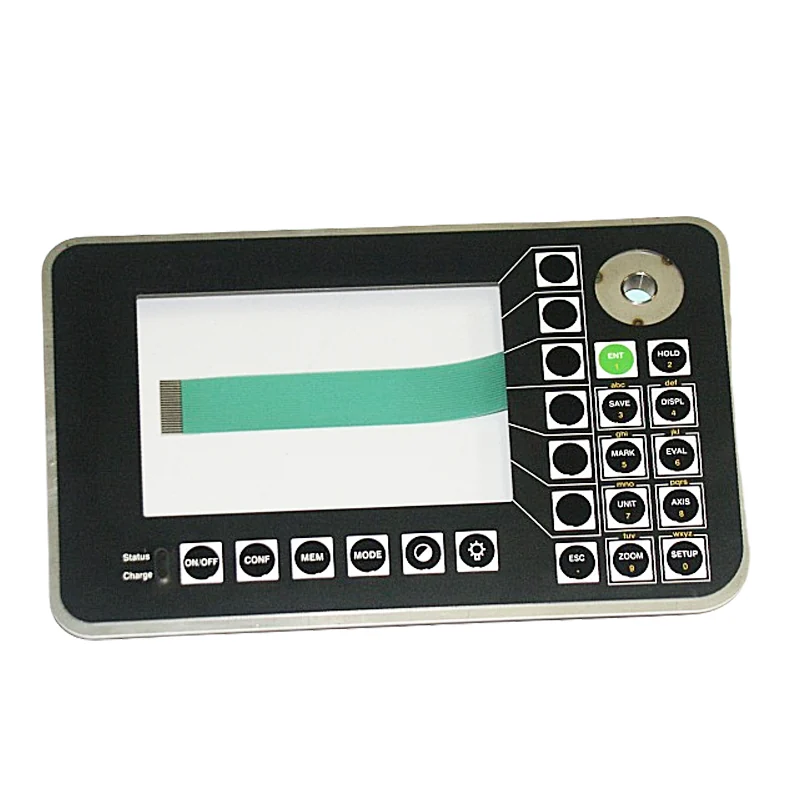 Instrumentation membrane switch application
