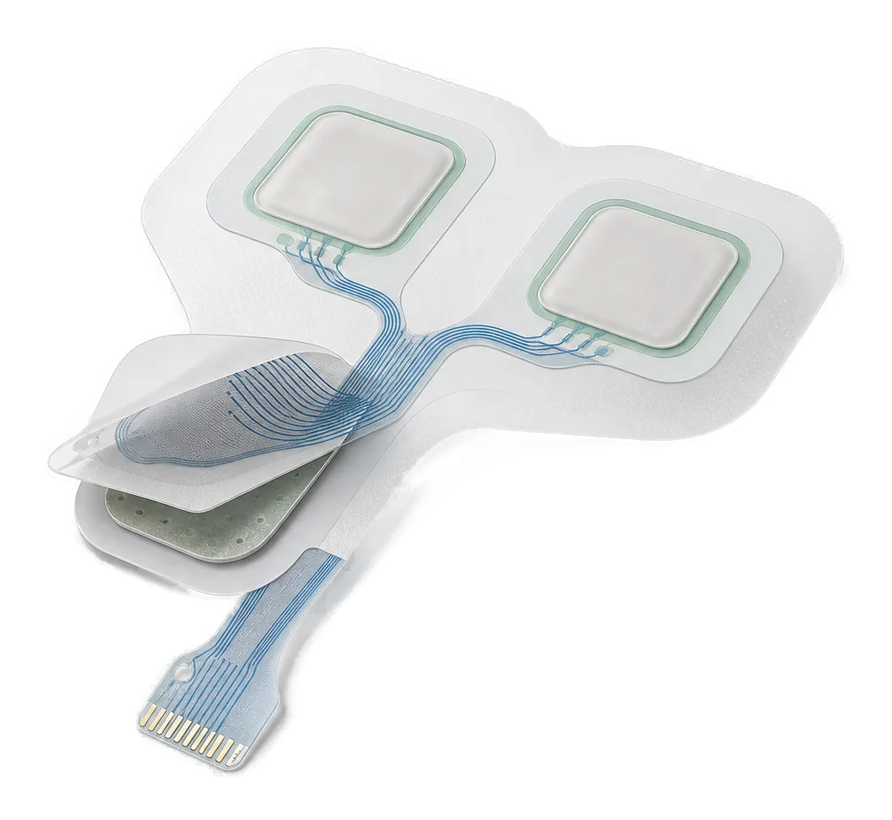 Custom Iontophoresis Electrode Patch Components