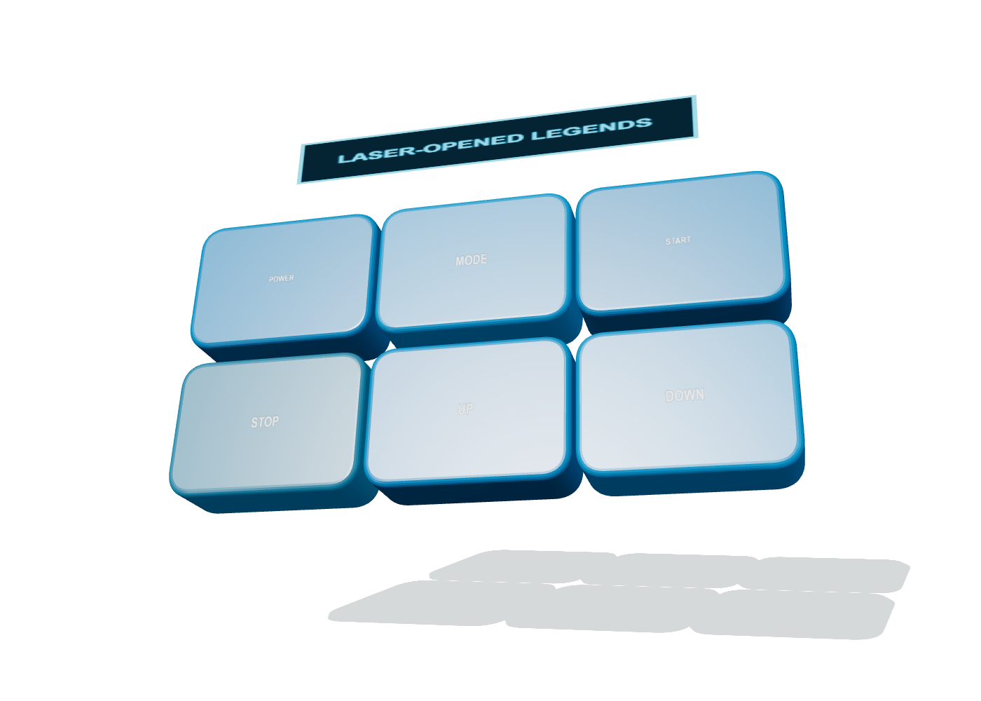 Laser-Etched Silicone Keypads