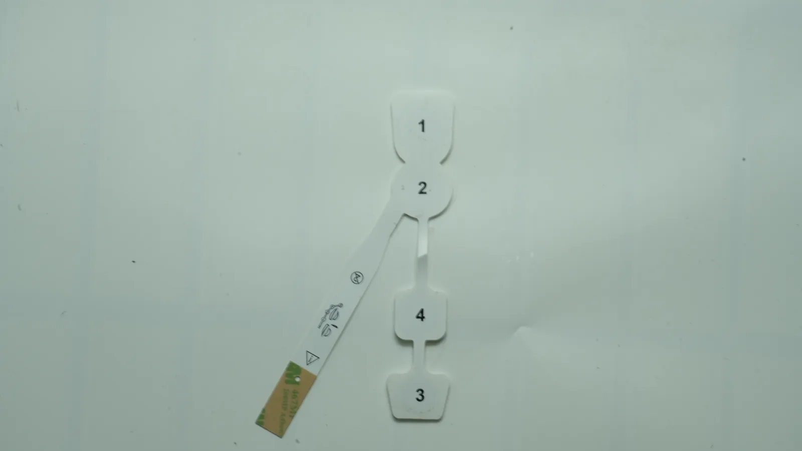 Real JASPER printed electrode sample for Medical Electrode Layer Stack Design Guide | JASPER