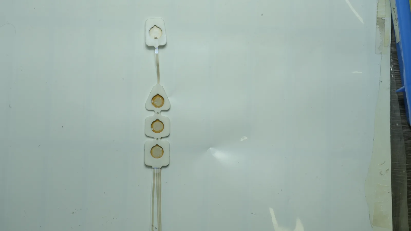 Real JASPER printed electrode sample for Wet vs Dry Medical Electrodes: OEM Guide