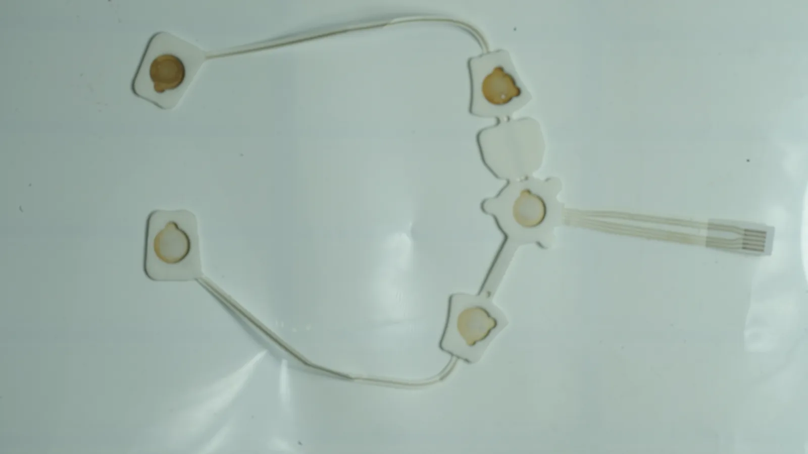 Real JASPER printed electrode sample for PET vs TPU Printed Electrode Substrates | JASPER