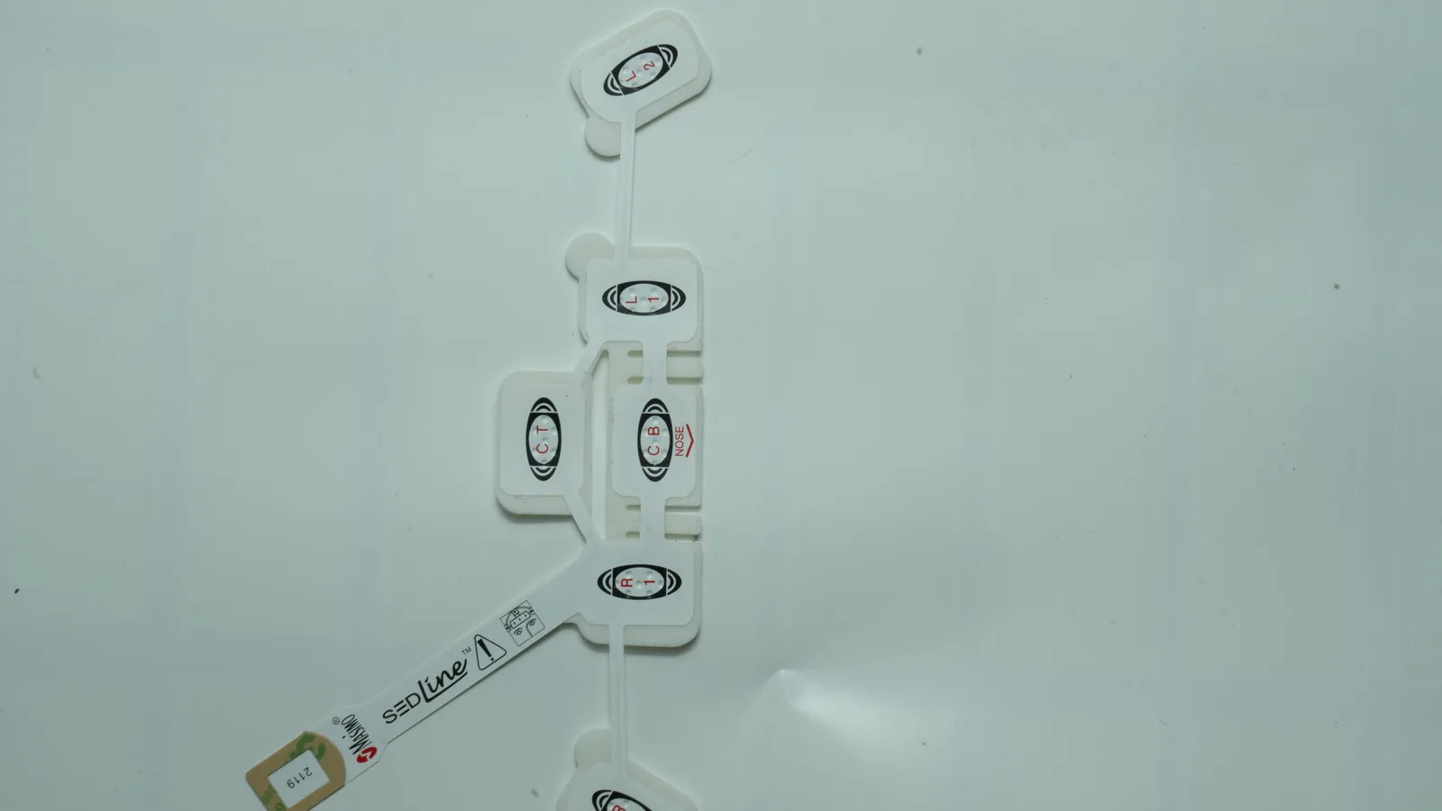 Real JASPER printed electrode sample for ECG Electrode Patch Design Inputs for OEMs | JASPER