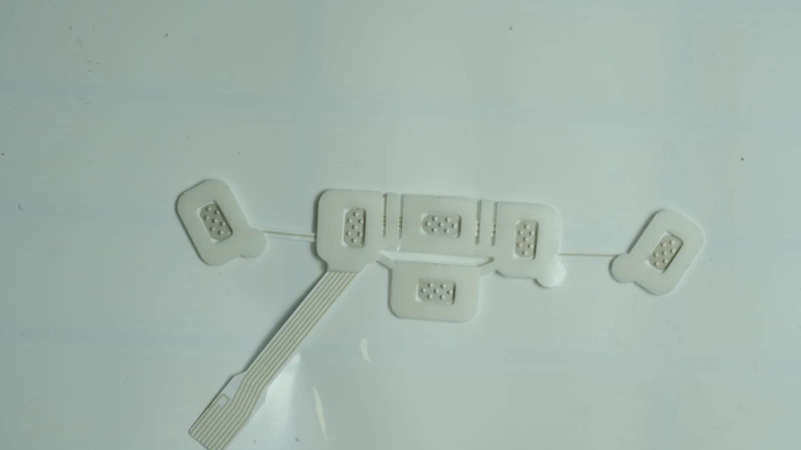 Real JASPER printed electrode sample for EEG Electrode Array Design and Routing Guide | JASPER