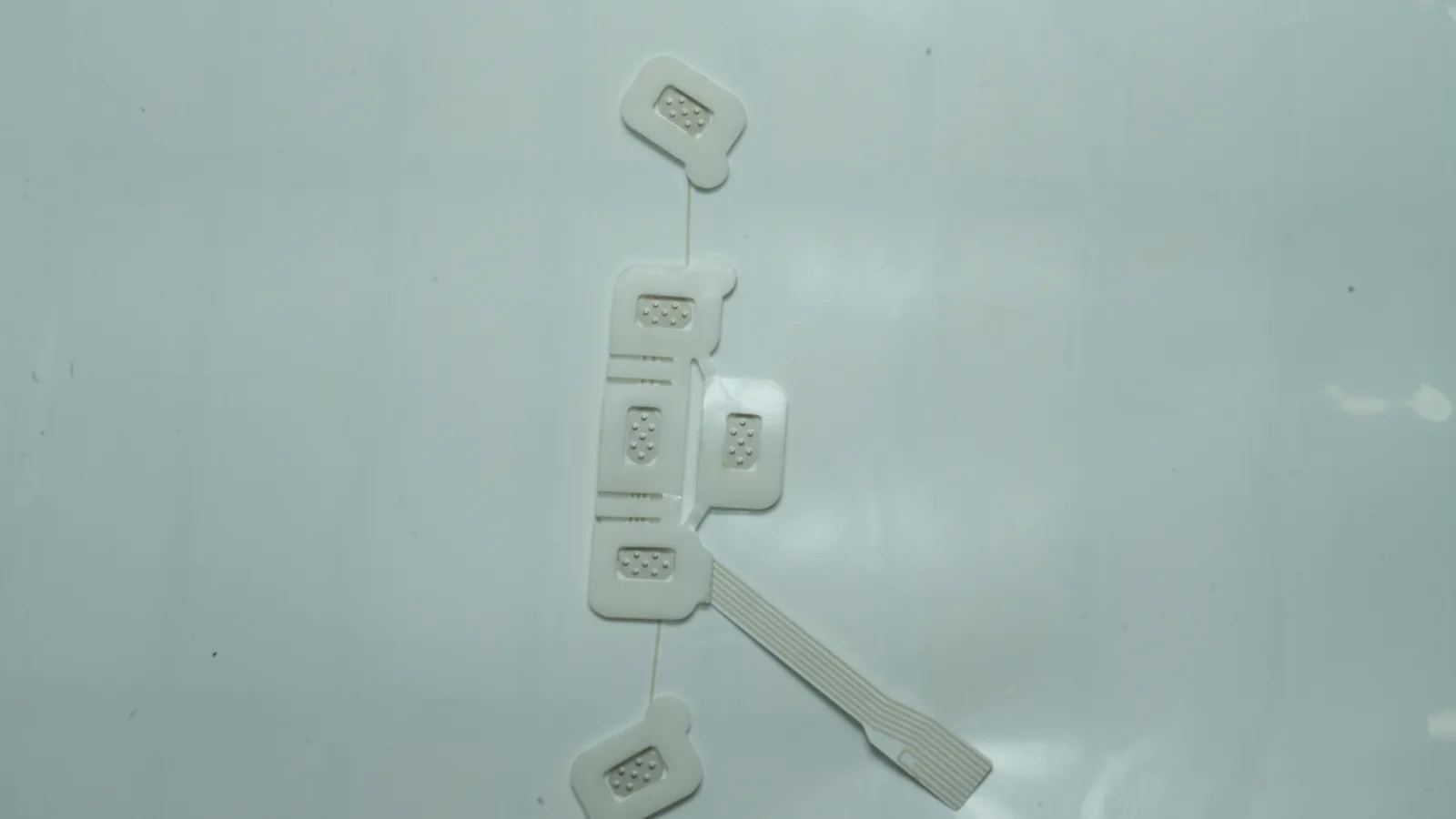 Real JASPER printed electrode sample for Surface EMG Electrode Layout Guide | JASPER