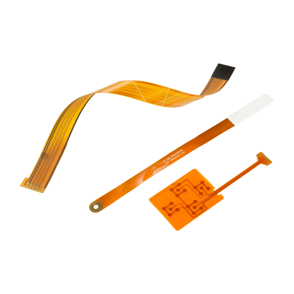 Real flexible printed circuits for custom membrane switch assemblies