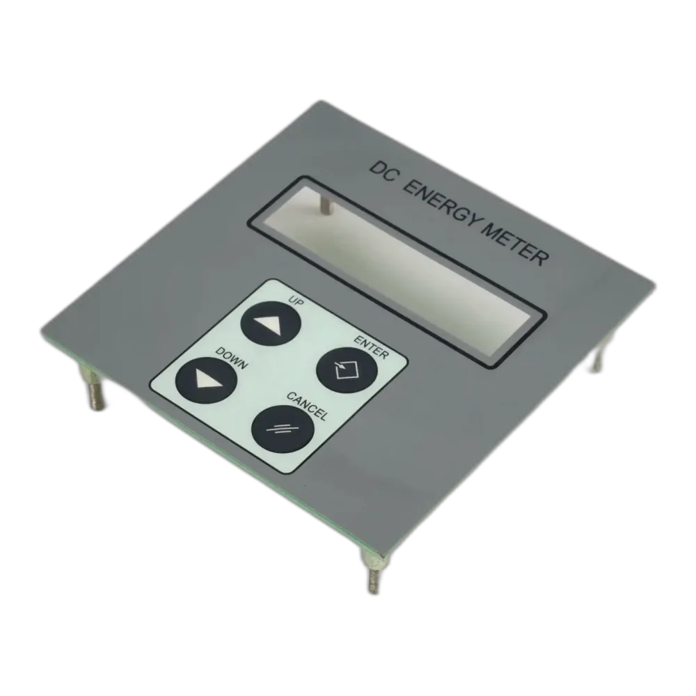 Membrane switch tail and connector assembly