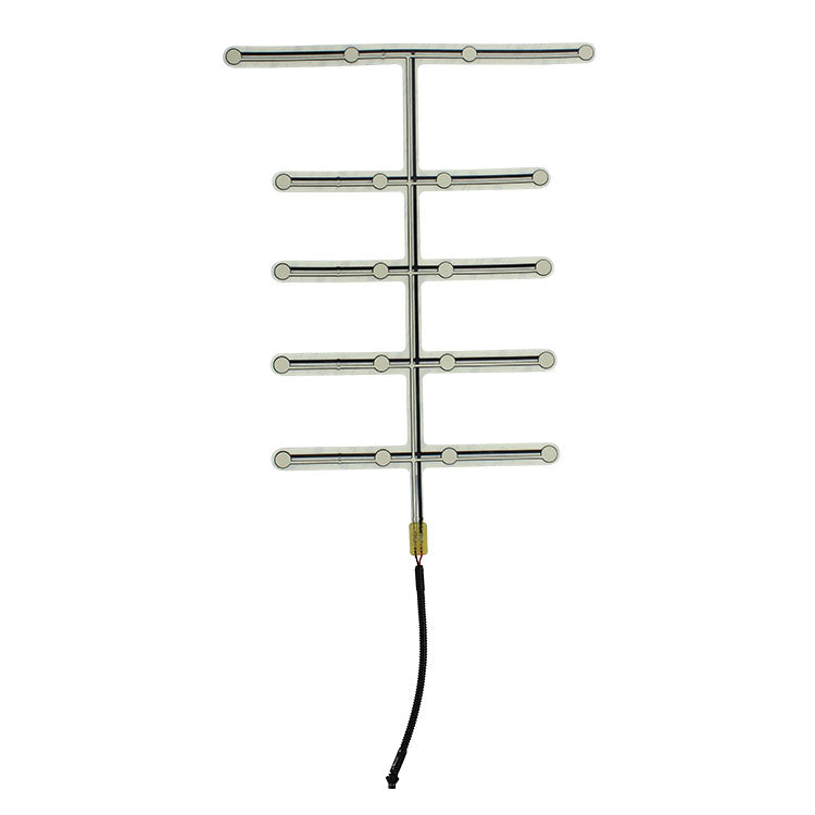 Branched seat sensor with a sleeved lead and terminal connector