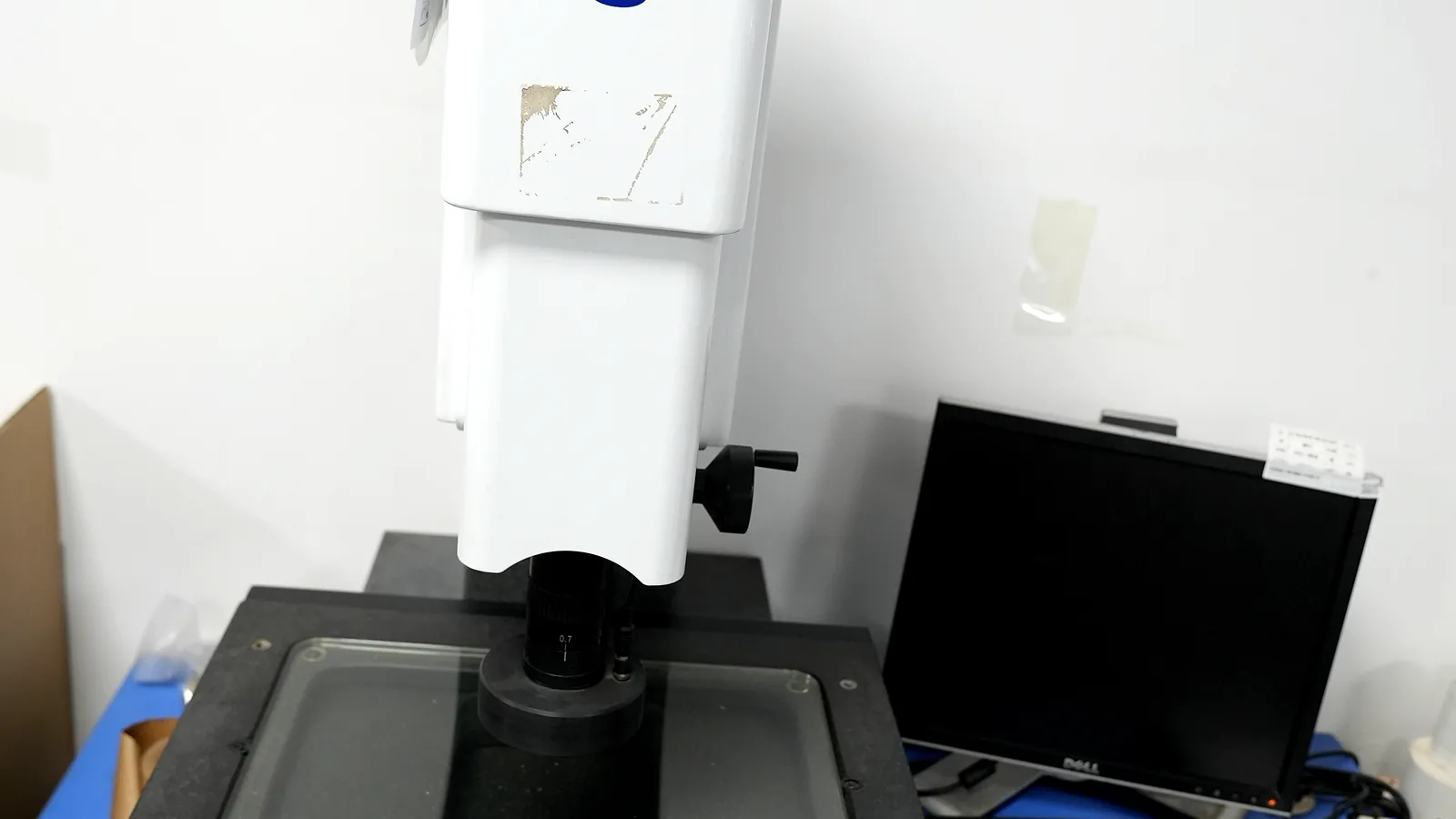 Vision measurement equipment checking dimensional registration during prototype approval