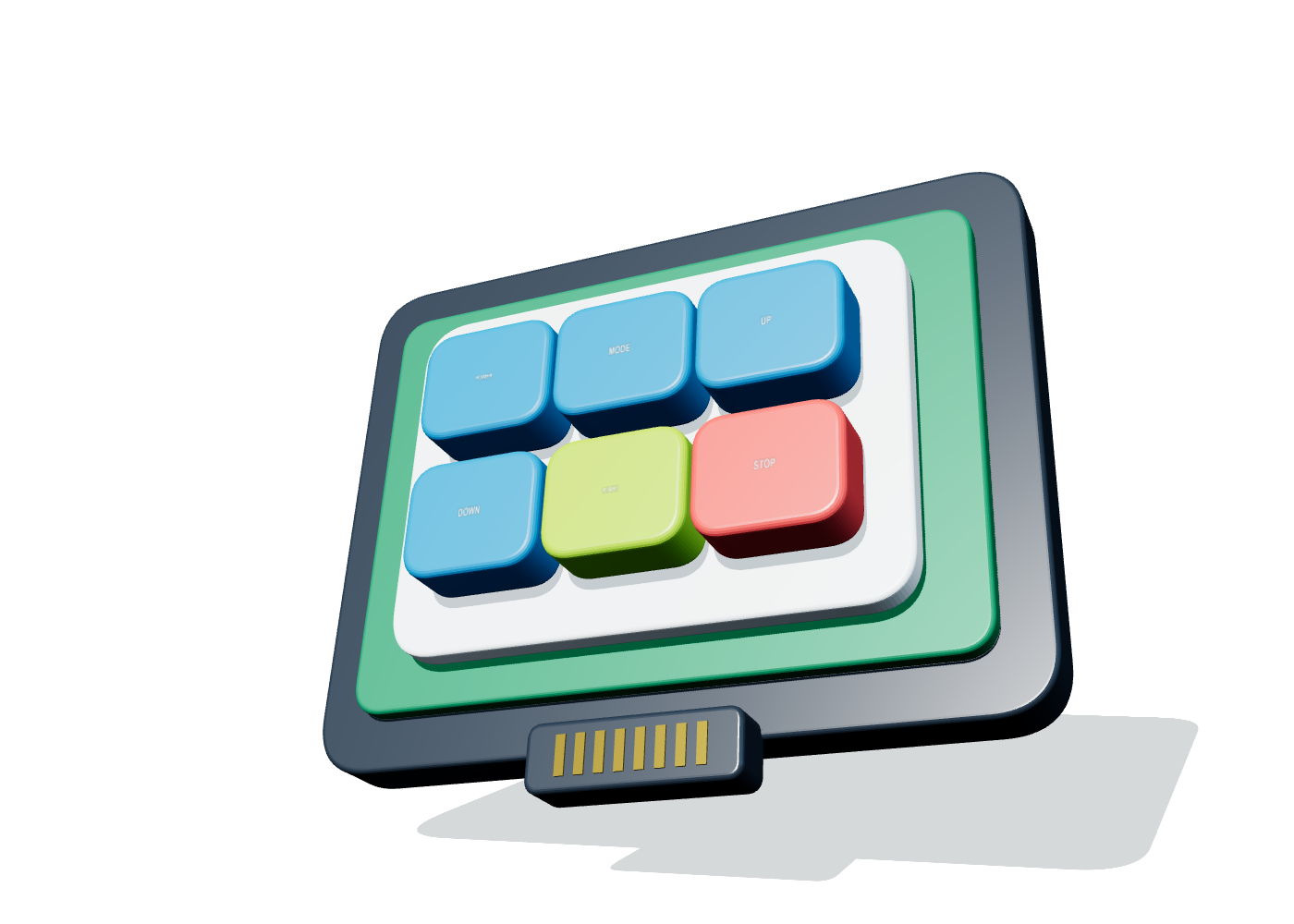 Silicone Keypad Assemblies