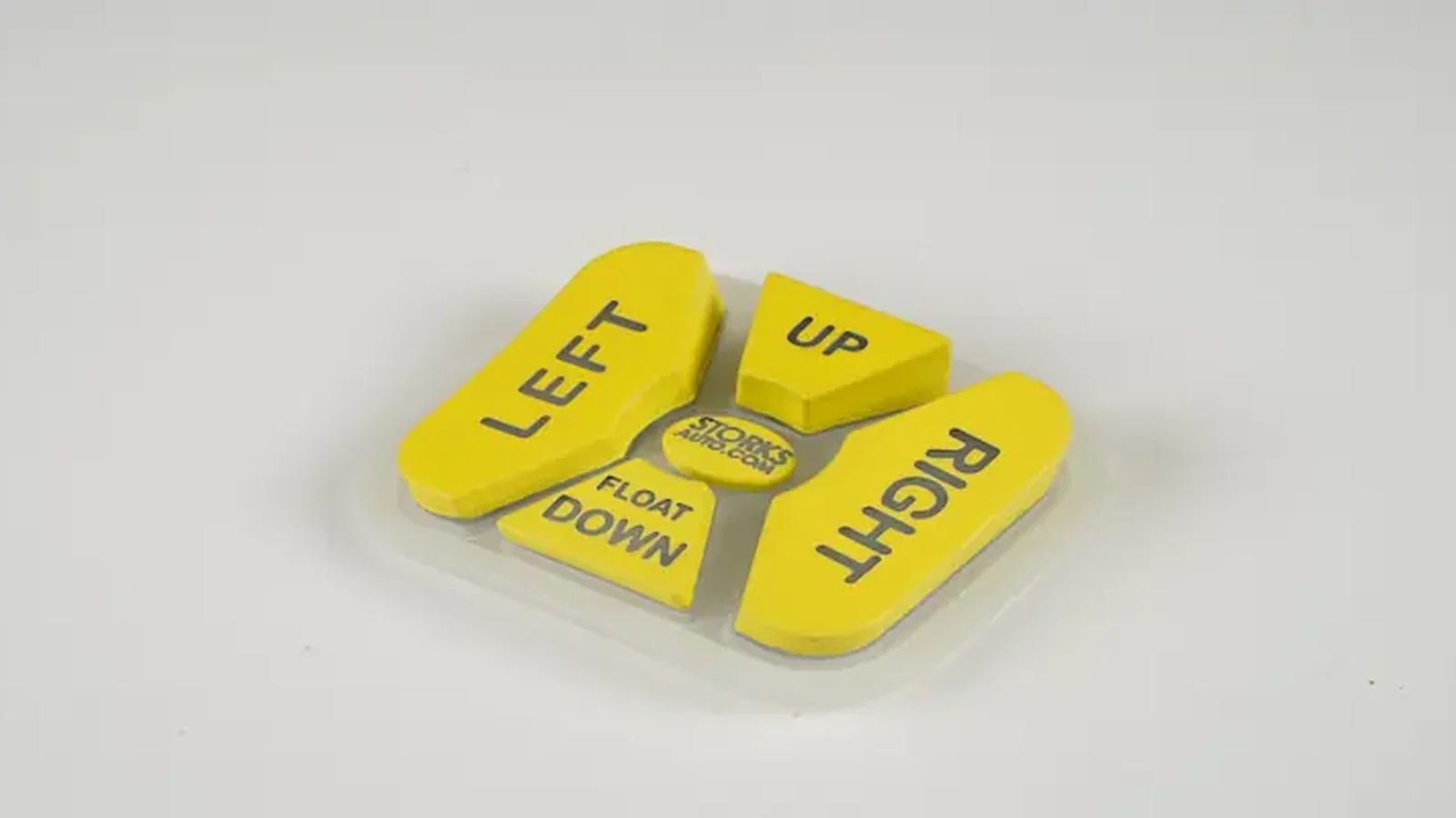 Molded silicone rubber keypad product sample
