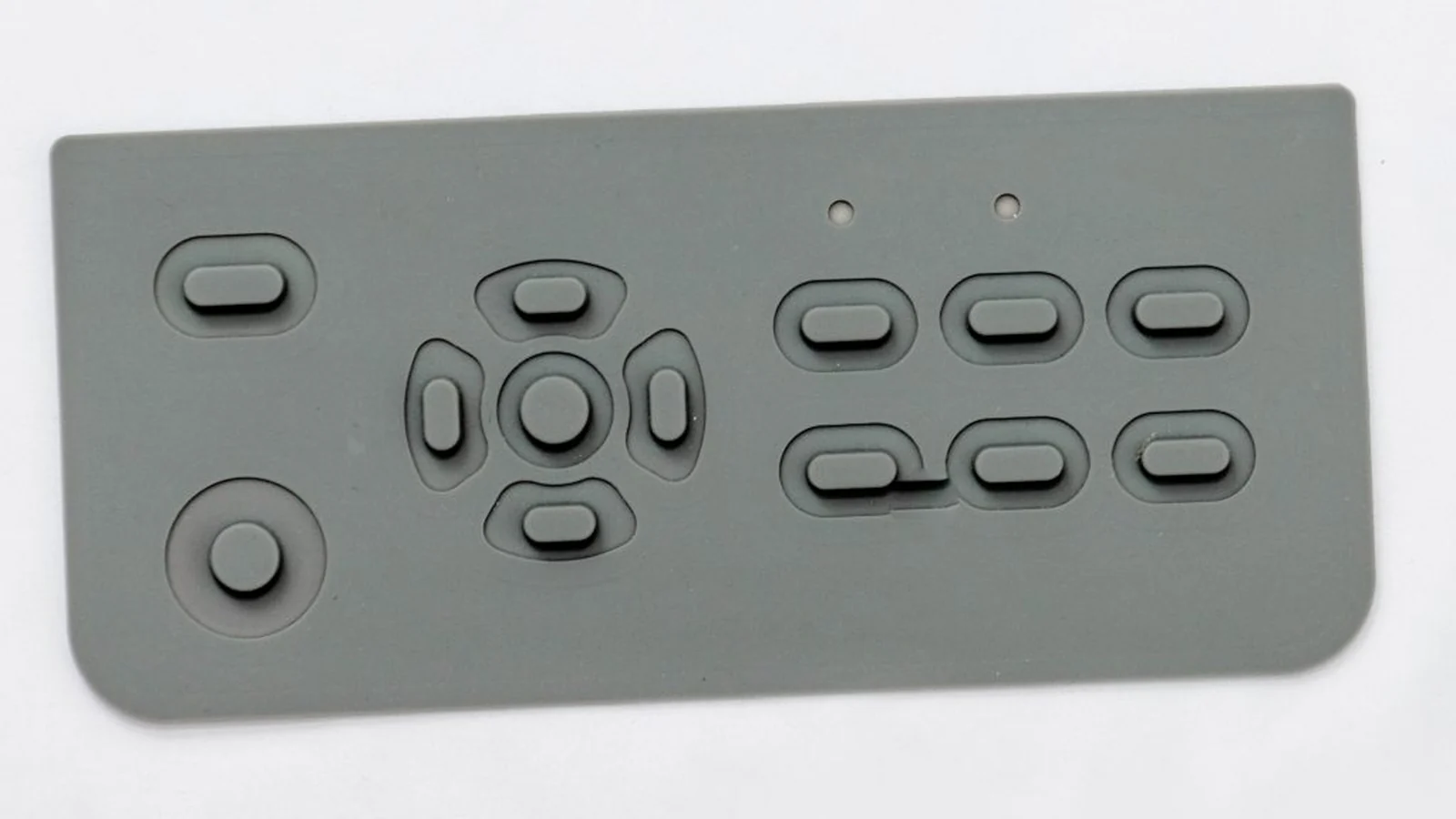 Custom molded silicone keypad product sample