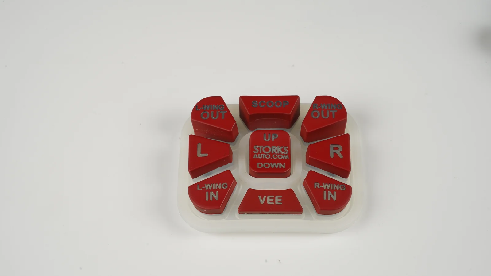 Laser-etched silicone keypad with durable molded legends
